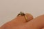 Vintage 18ct Gold & Platinum Diamond ring Carousel 8