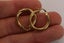 9ct Gold Hoop earrings Carousel 3