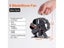 6 Blades Heat Powered Stove Fan Black Fireplace Komin Log Wood Burner Eco Carousel 7