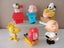 McDONALD'S TOYS - 6 x The Peanuts Movie - Charlie Brown and Snoopy (2015) Carousel 1