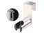 Free Nail Bidet Hook Holder Stainless Steel Hanger ABS Brushed Socket Wall Carousel 1