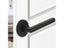 One Side Door Handles For Interior Doors Outside Black Door Handle Black Golden Carousel 11