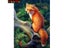 5D DIY Diamond Painting Fox Rhinestone Mosaic Animals Diamond Embroidery Carousel 9