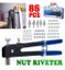86pcs Rivet Nut Rivnut Tool Kit Carousel 5