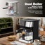 Espresso Coffee Machine with Milk Frother Dual Boiler Coffee Maker 20 Bar Home Carousel 4
