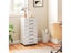 Storage Unit Office Drawers Filing Cabinets Cosmetic Storage Unit White Carousel 1