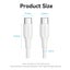 VENTION USB 2.0 Type C MALE TO Type C MALE 3A CABLE 1.5M for Apple Ipads, phones Carousel 3