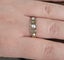 Natural pearl and rose cut diamonds 1879 London 15ct gold Carousel 4
