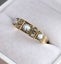 Natural pearl and rose cut diamonds 1879 London 15ct gold Carousel 2