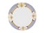 30cm Large Round Plate with Decorative Blue Pattern - Melamine Dish Platter Carousel 2