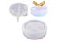 DIY Crystal Epoxy Resin Mold Round Stripe Storage Box Silicone Mold For Resin Carousel 1