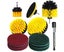 12Pcs Tub Grout Cleaner Power Scrubber Cleaning Drill Brush Removal Tool Set Carousel 1