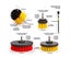 12Pcs Tub Grout Cleaner Power Scrubber Cleaning Drill Brush Removal Tool Set Carousel 4