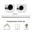 Marlow Adjustable Curtain Tension Rod Extendable Shower Rail Closet Pole Steel Carousel 8