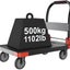 500kg Capacity Folding Hand Truck Heavy Duty Platform Cart Carousel 10