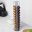 Rotating 40 Capacity Coffee Pod Organizer Stand Carousel 4