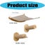 Cat Hammock Wall Mounted Cat Shelf with Two Steps Carousel 6