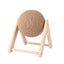 Interactive Wooden Sisal Cat Scratching Post Ball Carousel 10