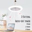 2 in 1 Ceiling Fan and E27 LED Light with Remote Control Carousel 4