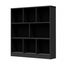 Bookshelf Display Shelves Unit Bookcase Book Cube Storage Stand Rack Black Carousel 10