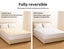 Dreamz Mattress Topper 100% Wool Underlay Reversible Mat Pad Protector Double Carousel 4
