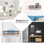 Levede Floating Shelf Brackets Wall Mount Rack Towel Rail Display Shelves 40cm Carousel 7
