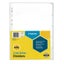 Marbig indices & dividers 5 tab manilla a4 white Carousel 1
