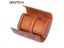 IBBETON 3-Slot Watch Roll Travel Case Portable Vintage Leather Watch Display Carousel 1