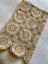 A lovely UNUSED hand crocheted ecru vintage Tablecloth Carousel 1