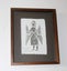 +++ A REID '98 " PICTISH ANGEL " FRAMED ART +++ Carousel 12