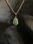 18K Yellow Gold - Jade Pendant with Diamonds Carousel 4