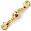 Necklace difficult to put on? HERE'S THE ANSWER! Small Gold magnetic clasp Carousel 1