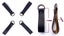 Heavy Duty Work Belt Leather Tool Belt Fits 32 to 46Inc. Waist with 4 Pcs loops. Carousel 5