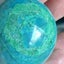 CHRYSOCOLLA SHPERE 48mm diameter, display specimen Carousel 3