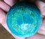 CHRYSOCOLLA SHPERE 48mm diameter, display specimen Carousel 4