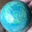 CHRYSOCOLLA SHPERE 48mm diameter, display specimen Carousel 8