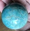 CHRYSOCOLLA SHPERE 48mm diameter, display specimen Carousel 13