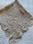 A lovely UNUSED hand crocheted ecru vintage Tablecloth Carousel 1