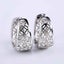 Silver Filigree Huggie Earrings "Noeline" Carousel 2