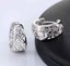 Silver Filigree Huggie Earrings "Noeline" Carousel 4
