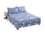3pcs/set Ruffle-pleated Bed Skirt Bed Sheet Pillow Cases Breathable Bedding S Carousel 1