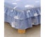 3pcs/set Ruffle-pleated Bed Skirt Bed Sheet Pillow Cases Breathable Bedding S Carousel 4