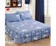 3pcs/set Ruffle-pleated Bed Skirt Bed Sheet Pillow Cases Breathable Bedding S Carousel 5