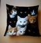 THE Gorgeous Cat Cushion Cover Add Cuteness & Style To Any Room Carousel 4