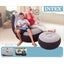 Intex Inflatable Relaxing Single Air Sofa Couch Chair + Foot Rest / Ottoman Carousel 1
