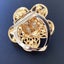 Fabulous faux pearl scarf clip Carousel 2