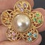 Fabulous faux pearl scarf clip Carousel 4