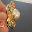 Fabulous faux pearl scarf clip Carousel 5