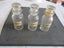 Glass Herb Jars x 3 - 10cm High x 4cm Carousel 1