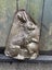#1. - Early Antique Easter Bunny Rabbit Chocolate Candy Mould Carousel 9